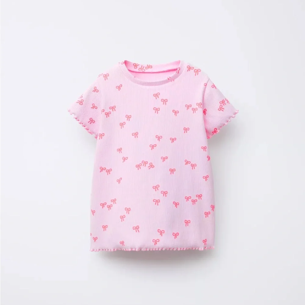 Zara Ribbed tee - Picture 1 of 3